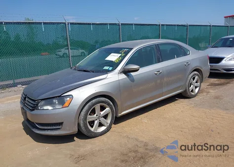 2012 Volkswagen Passat 2.5L Se from USA, damaged, VIN 1VWBP7A38CC029347